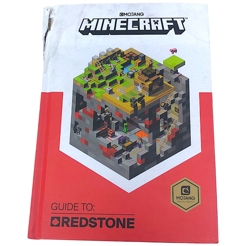 Minecraft Guide to Redstone by Craig Jelley - Mojang - 2017 Hardcover Book